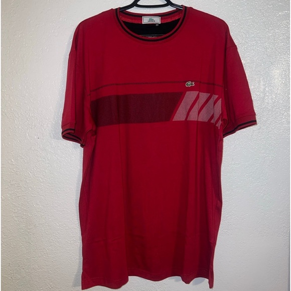 LACOSTE CREWNECK TSHIRT - Picture 1 of 2